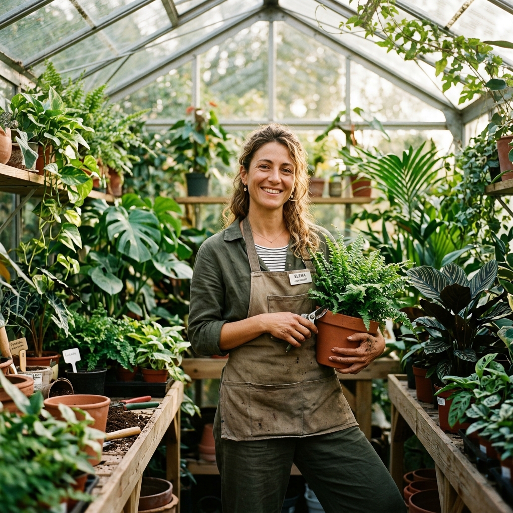 Elena - Curatrice Botanica